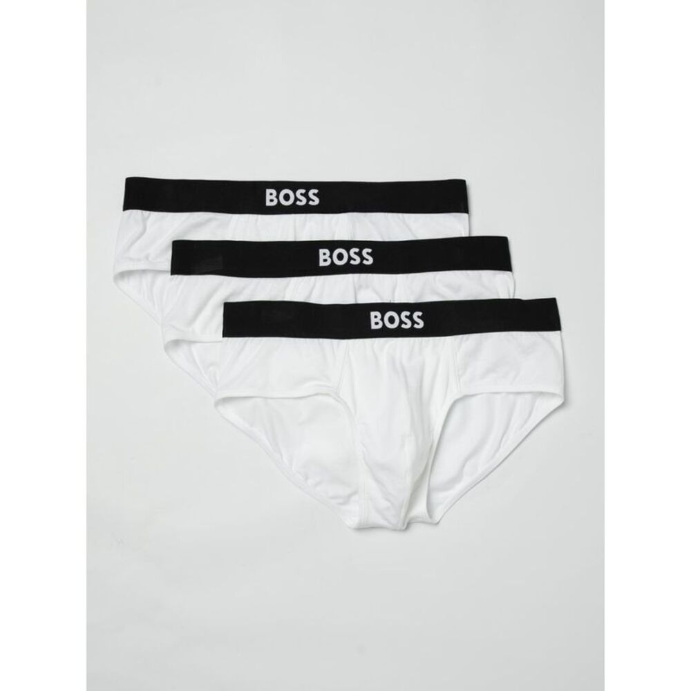 Hugo Men Set Of 3 Stretch Cotton Briefs Hugo